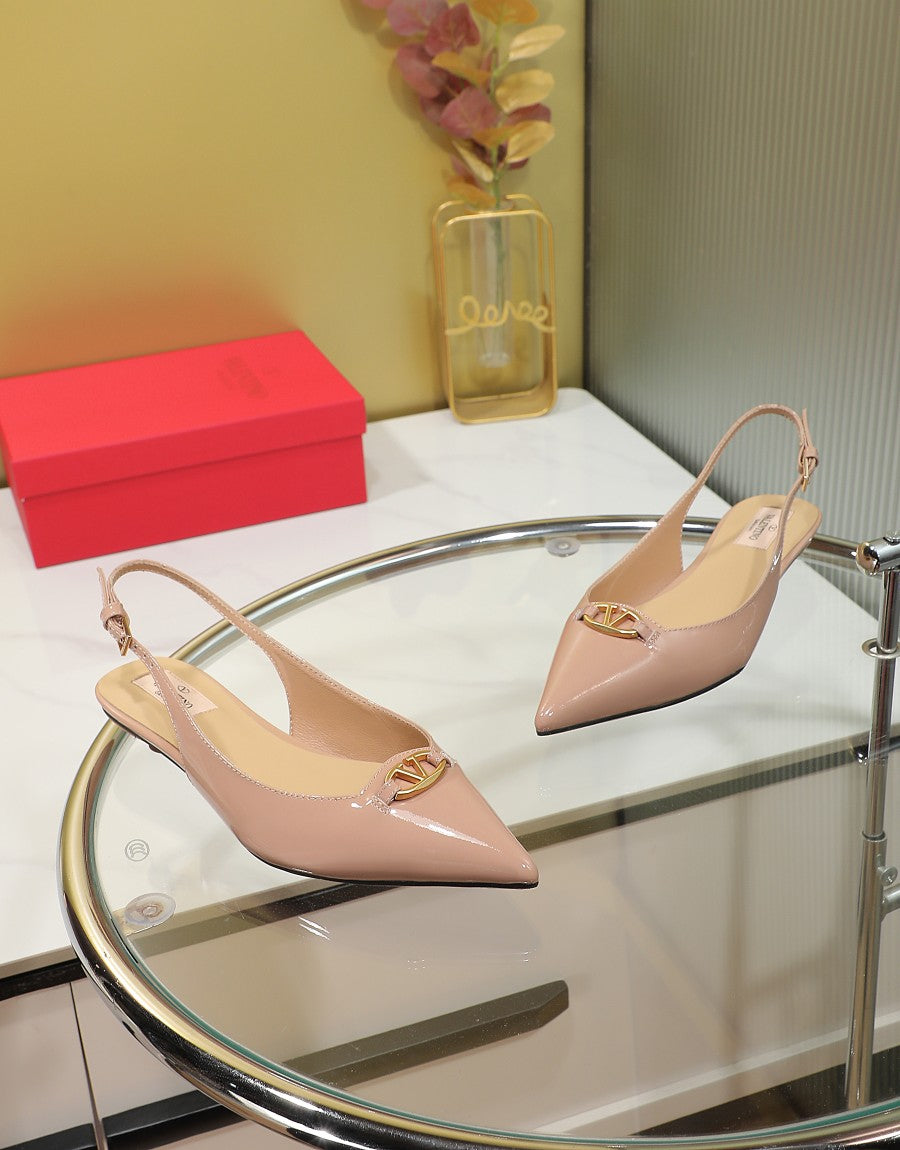 245RVL11ZDE Stylish leather High heels