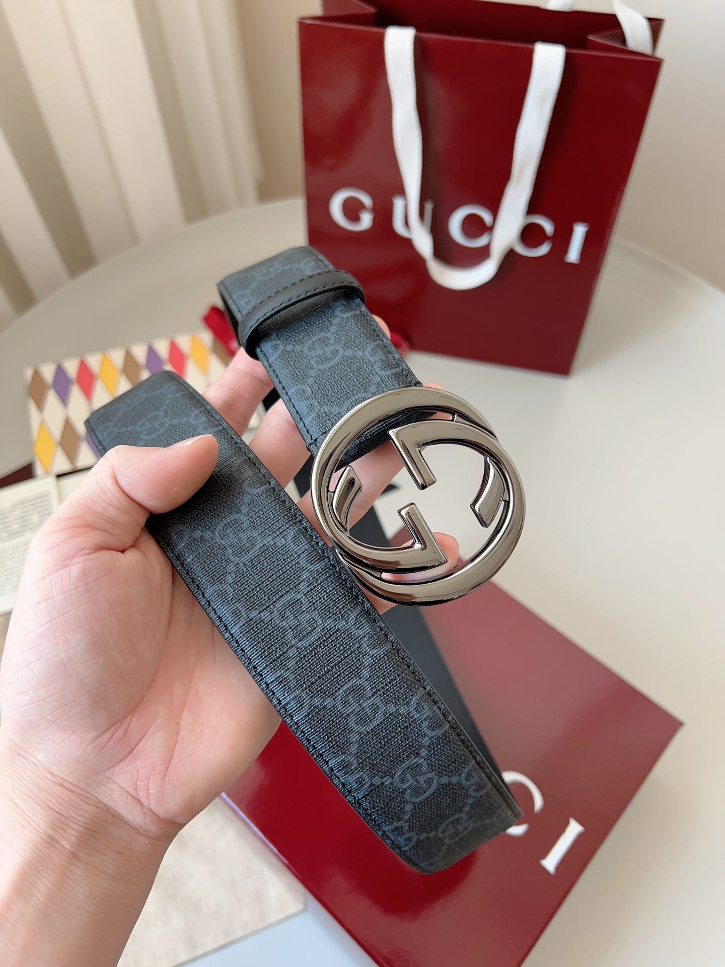 195NB2PDE Stylish high-quality leather belt