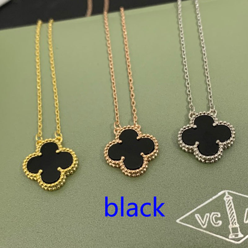 5XVA184XDE Stylish 1 flower necklace