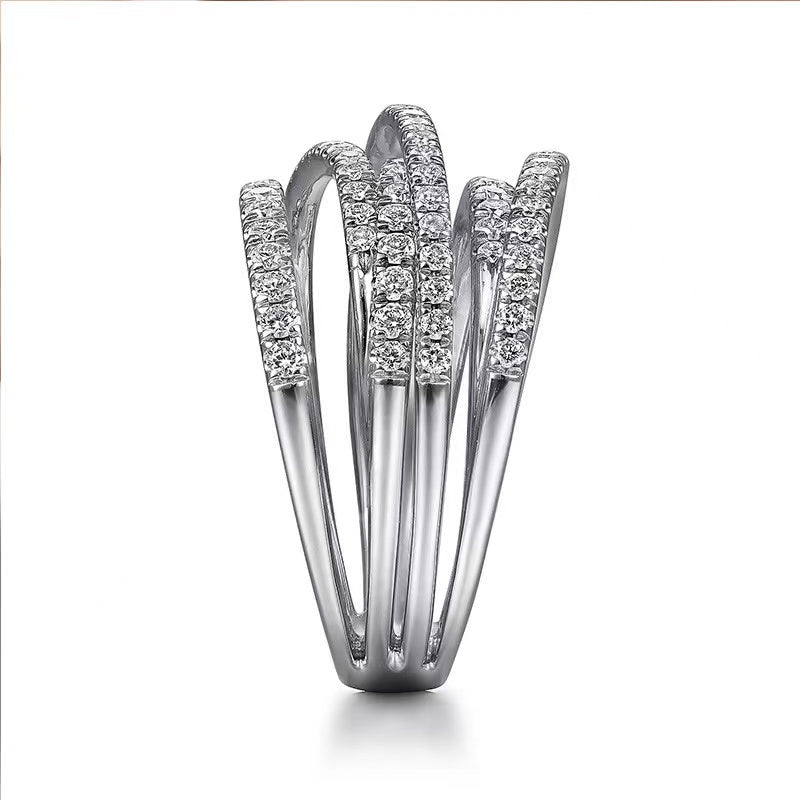 PYA15JDE Stylish Diamond Ring High Quality Wedding Ring