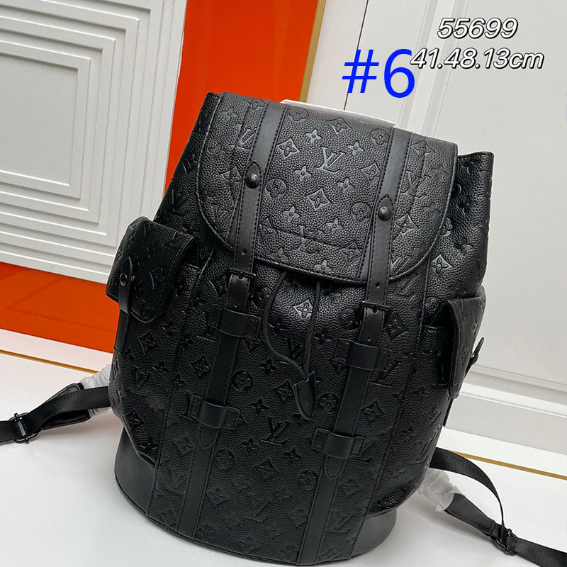 1WE68BDE Stylish leather Backpacks