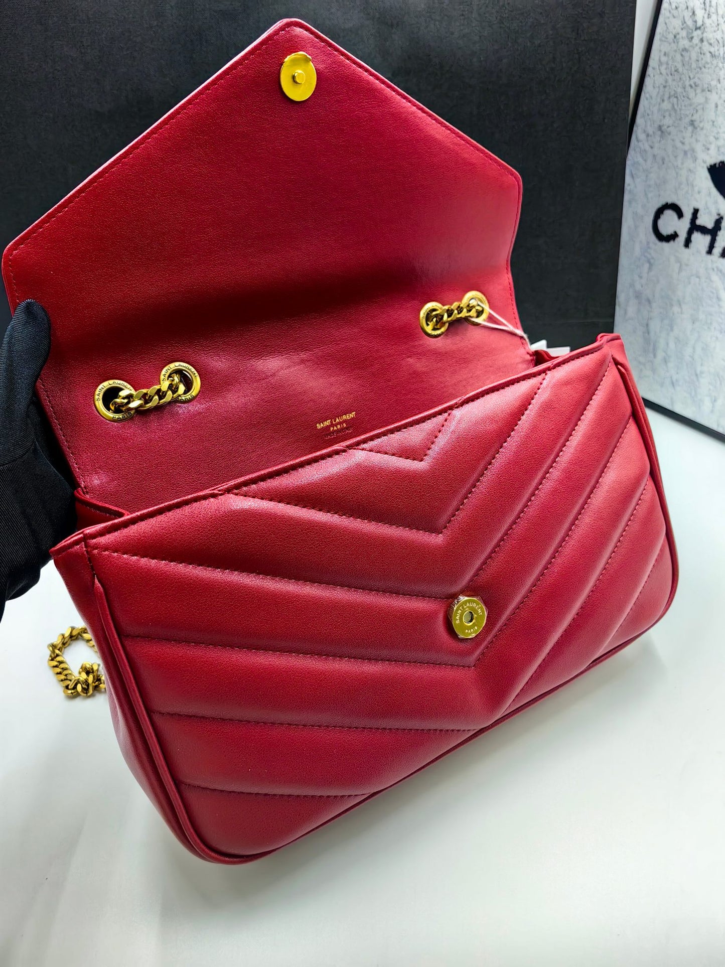165NSL108BDE Stylish leather bag