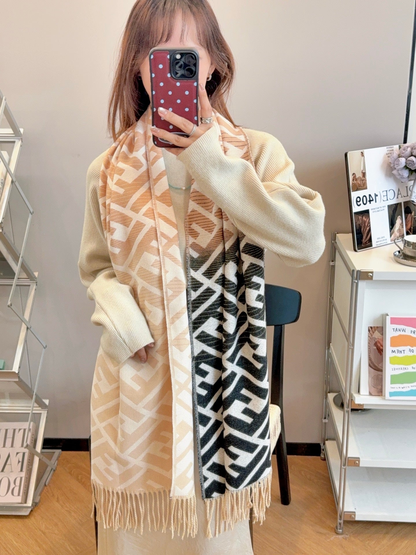 175RF39WDE Stylish Winter Scarves