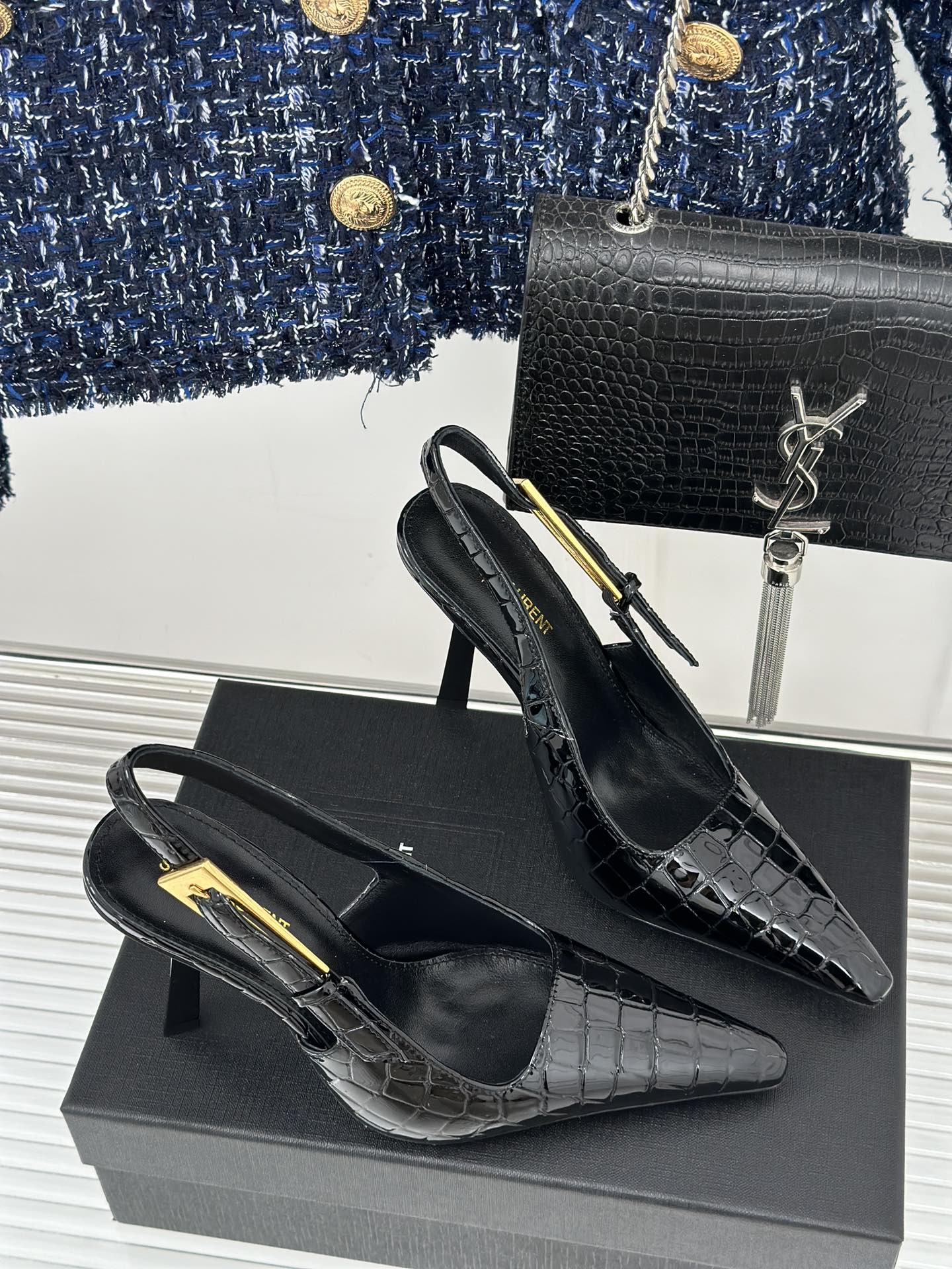 14SL149ZDE Stylish High heels Heel height 7cm 9.5cm