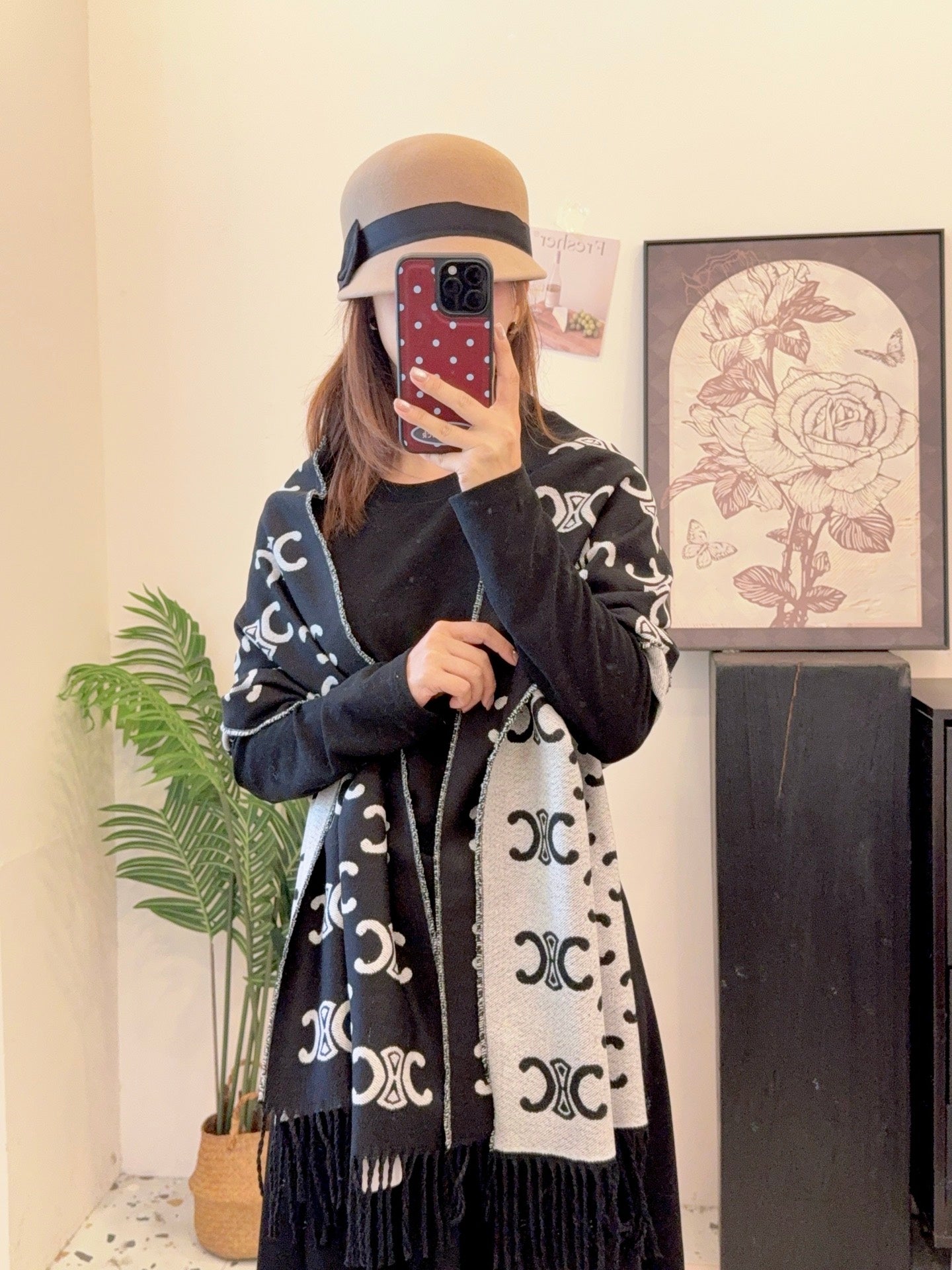 175RA15WDE Stylish Winter Scarves