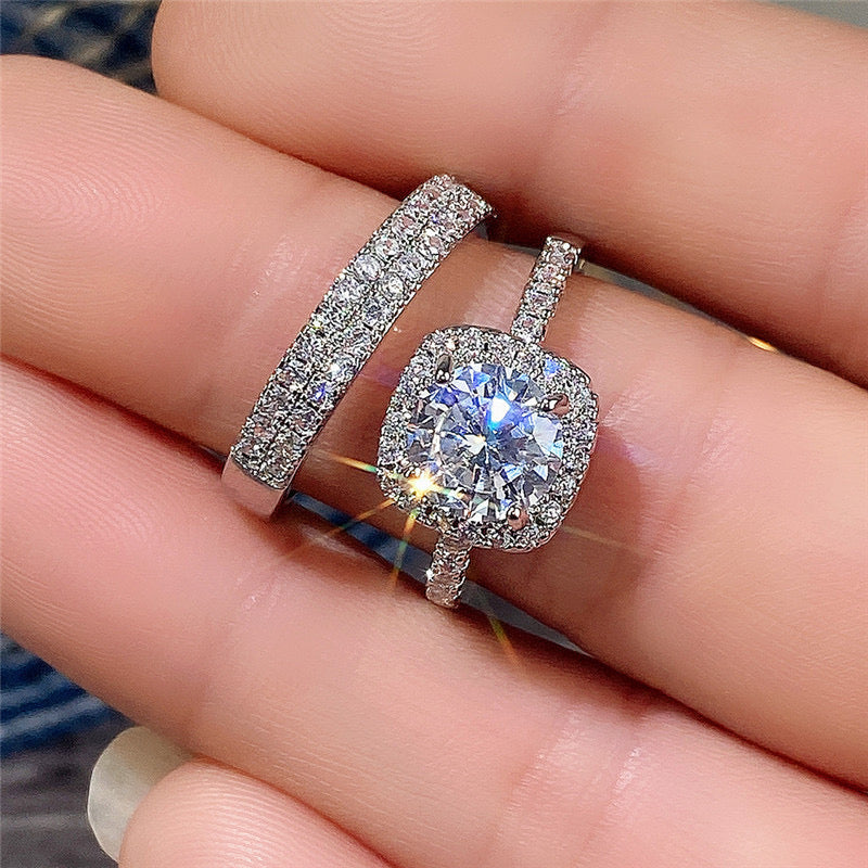 PYA8JDE Stylish Diamond Ring High Quality Wedding Ring