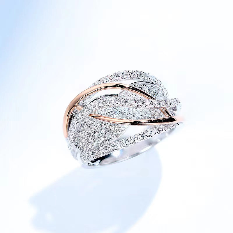 PYA19JDE Stylish Diamond Ring High Quality Wedding Ring