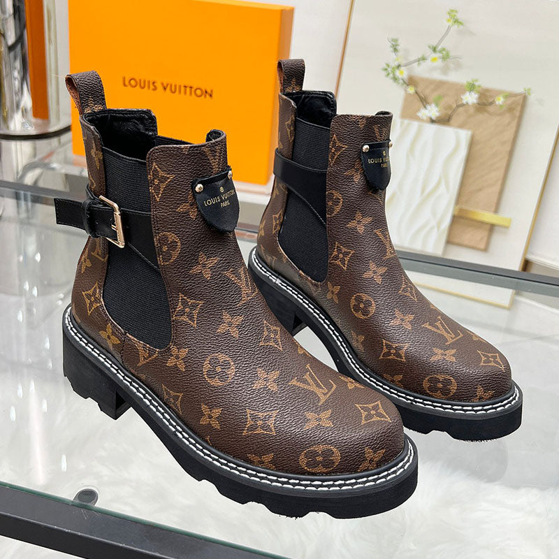 JE1XDE Stylish leather boots