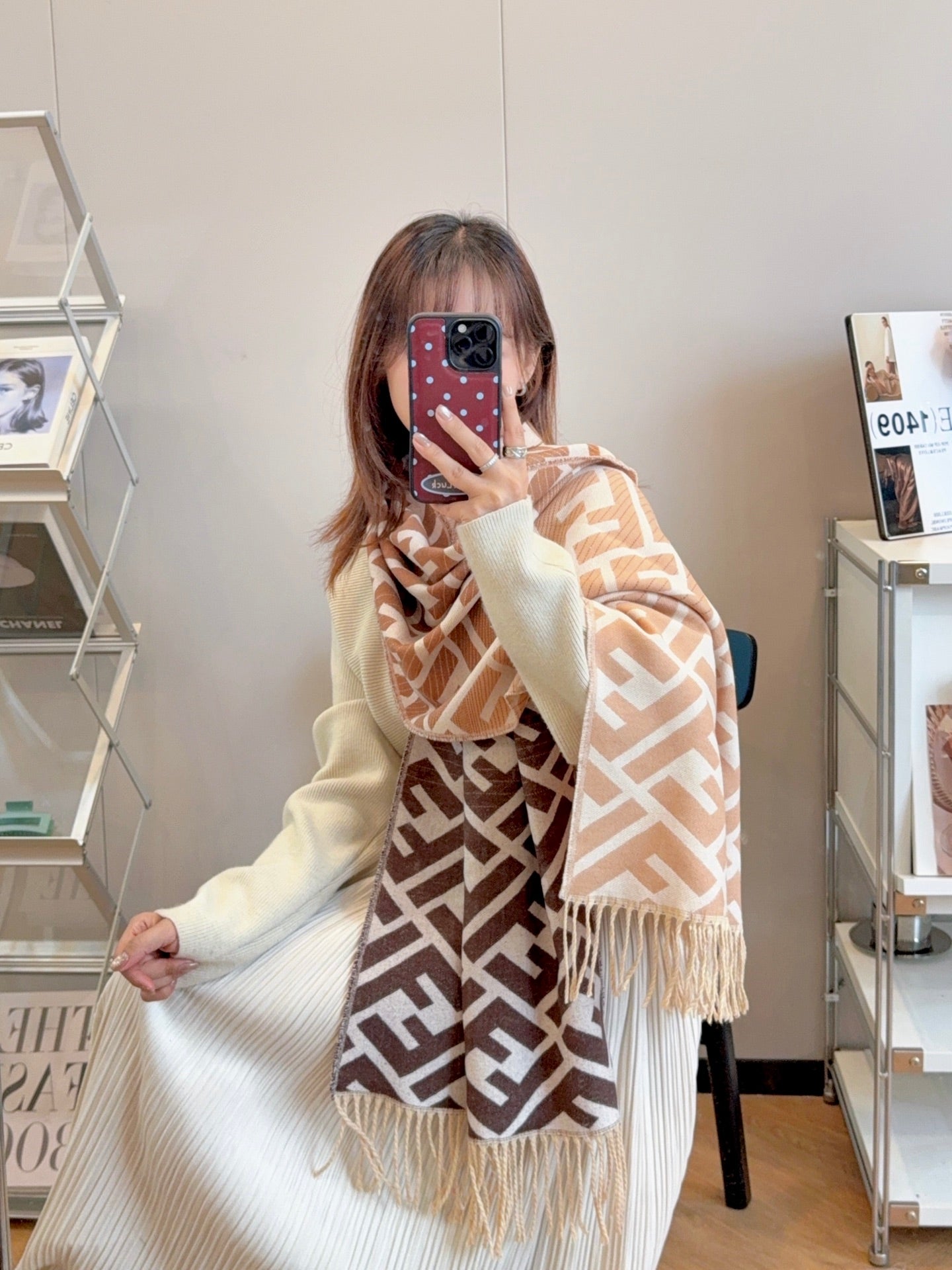 175RF39WDE Stylish Winter Scarves