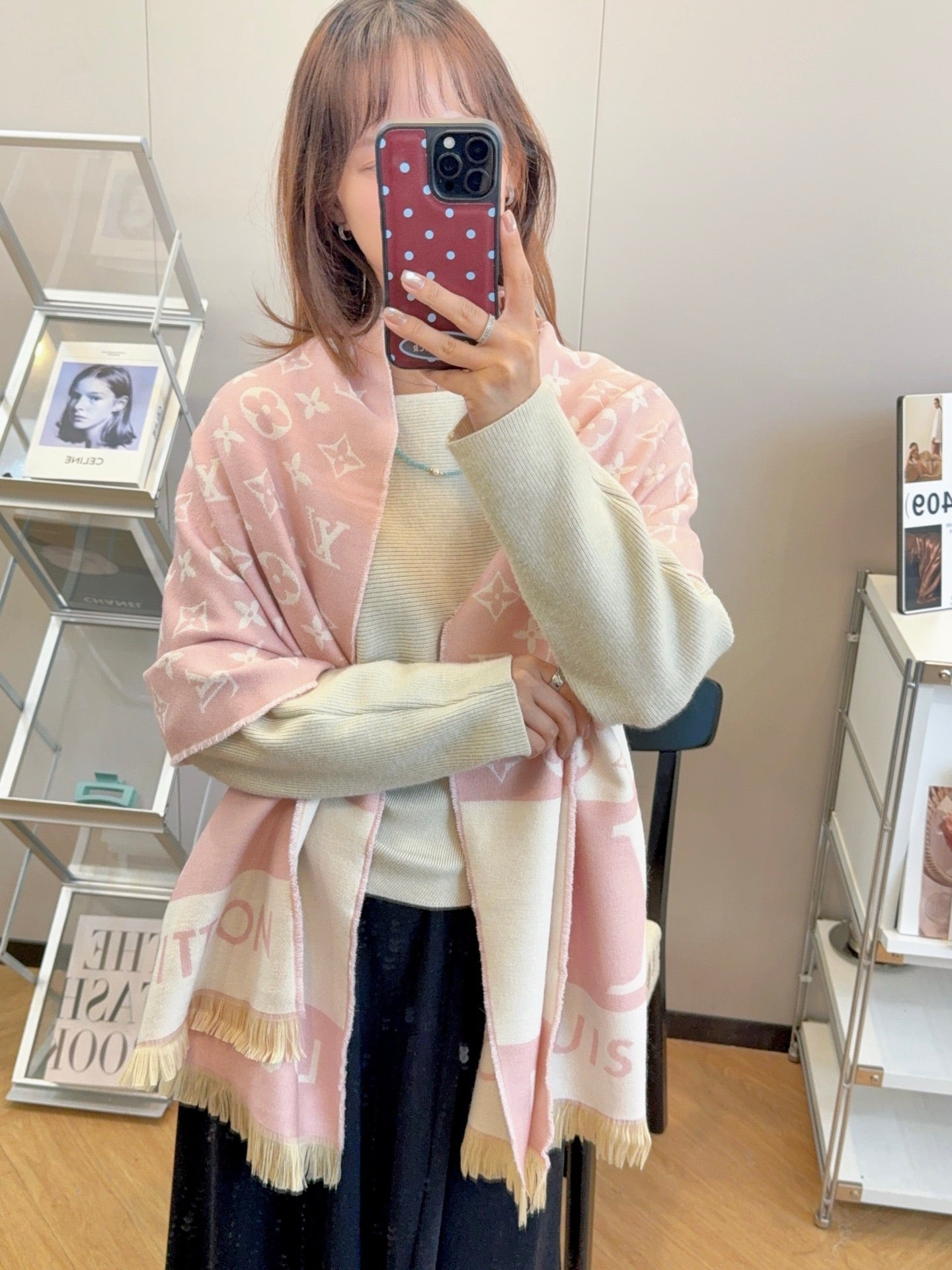 175RE40WDE Stylish Winter Scarves