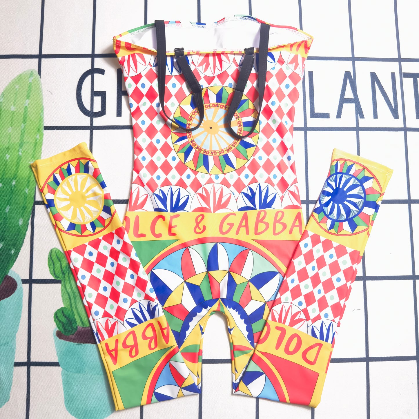 14A2YDE Stylish Long sleeve swimsuit