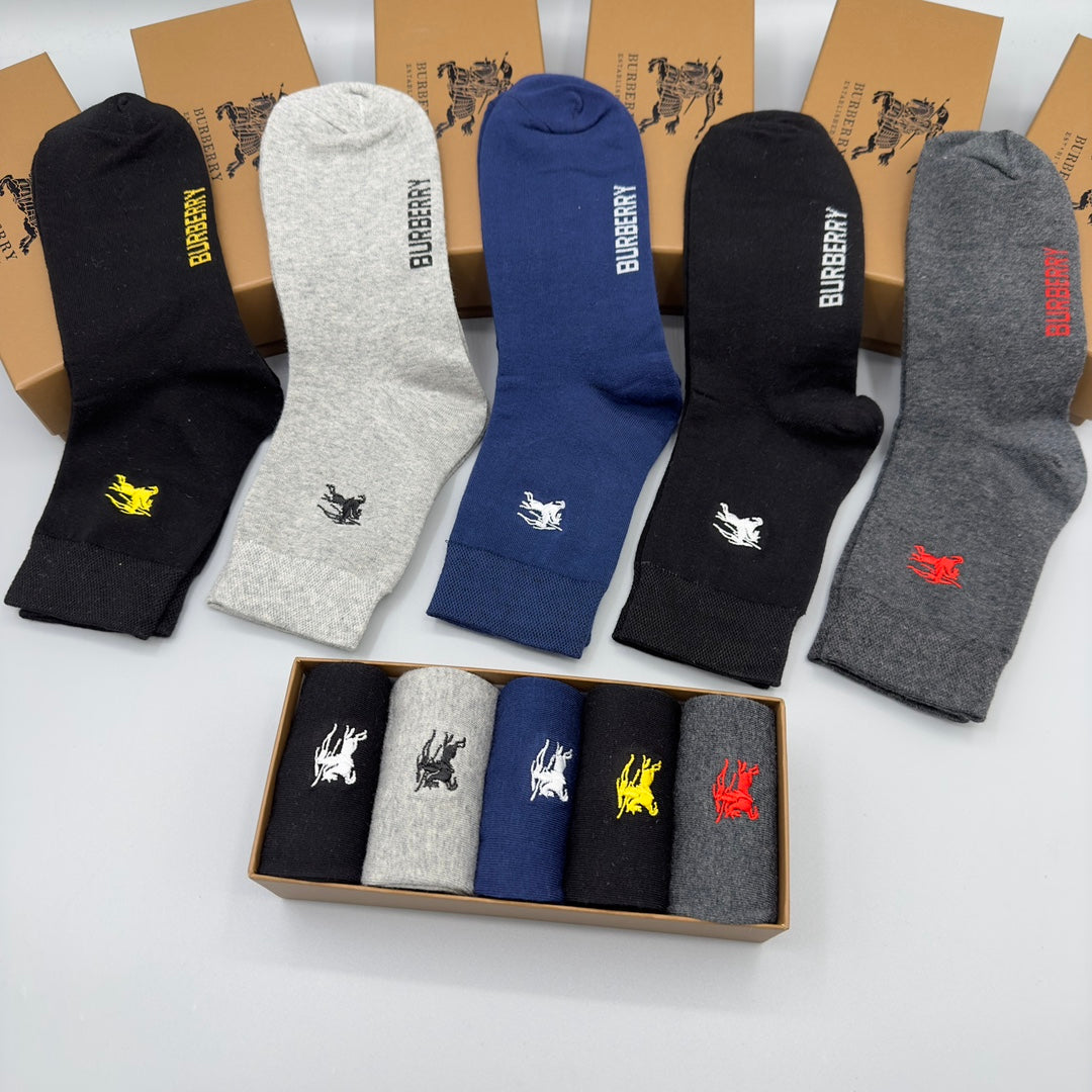 235QR24SDE Stylish socks(5 pairs )