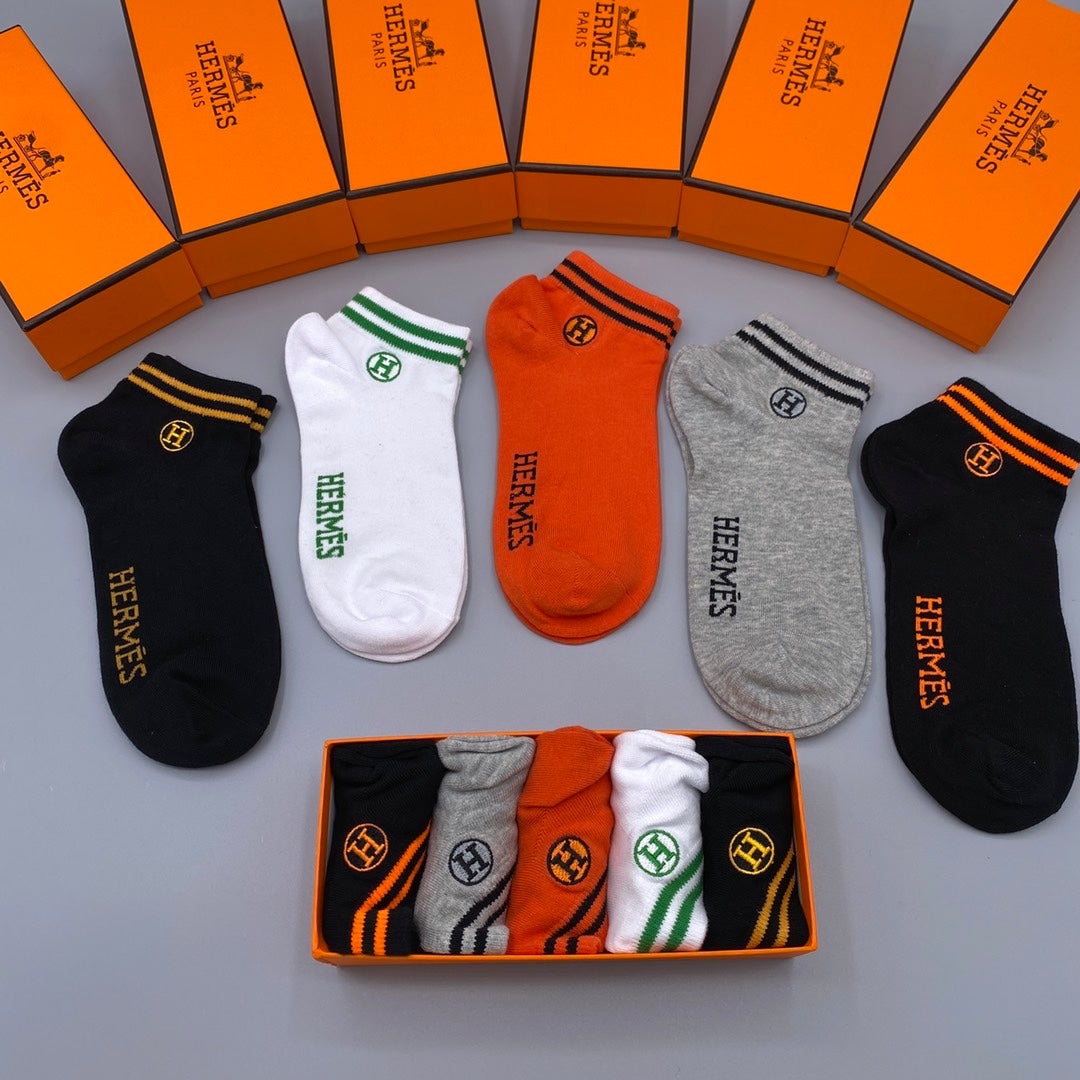 235QH16SDE Stylish socks(5 pairs )