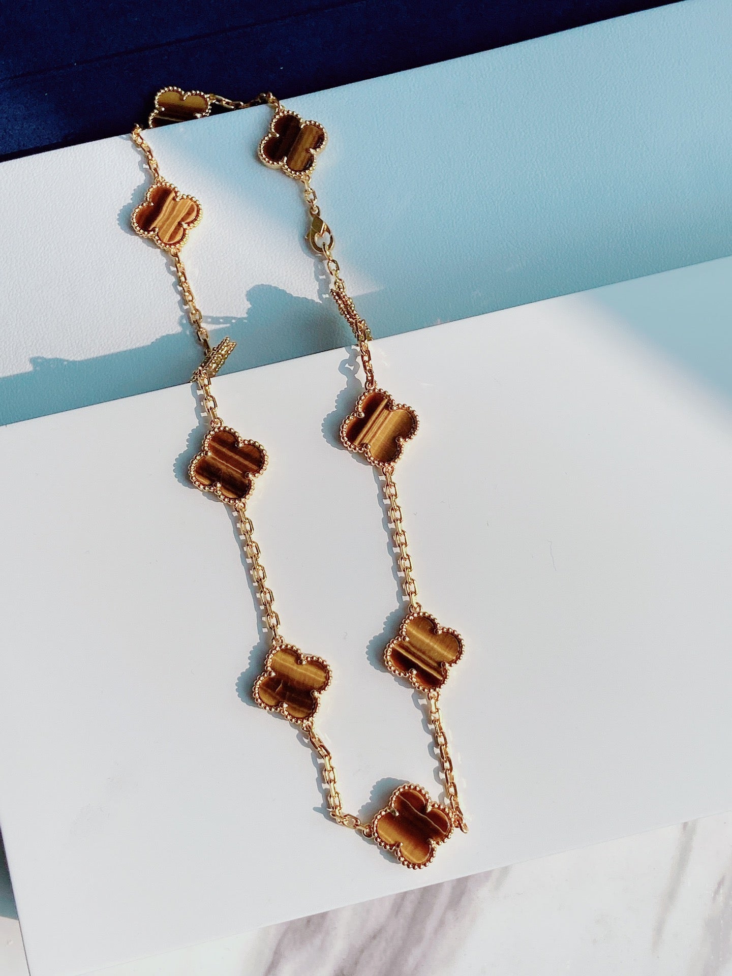 5XVA181XDE Stylish 10 flowers necklaces