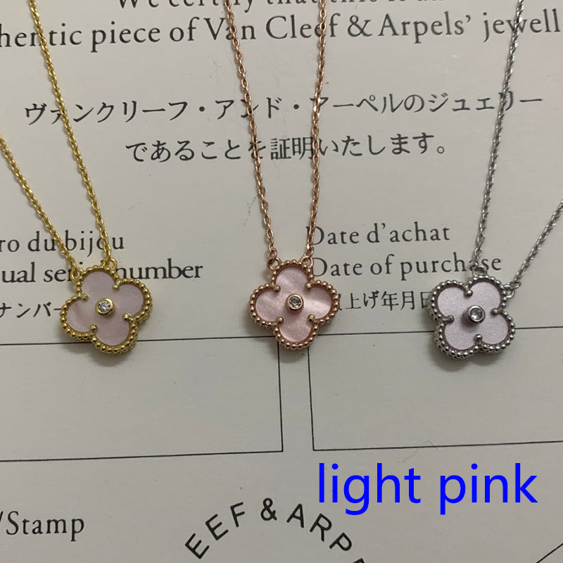 5XVA185XDE Stylish 1 flower necklace