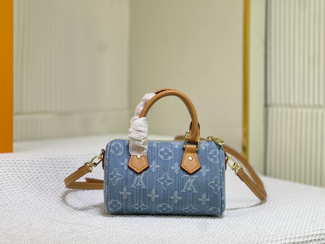 175RE9BDE Stylish Cowboy fabric bag