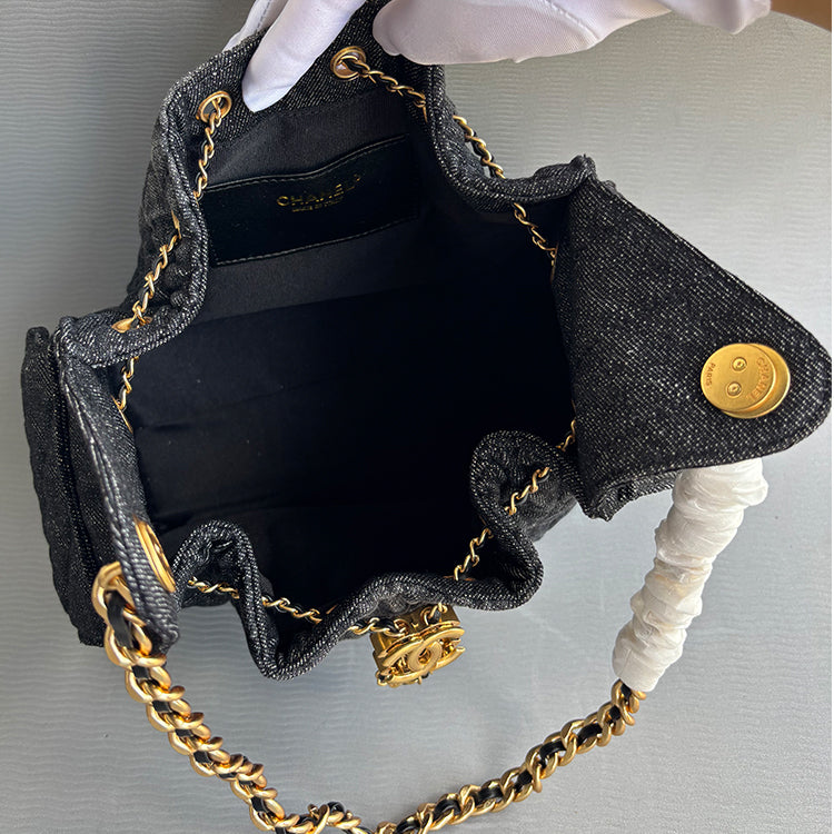 155XC21BDE Stylish high quality denim bag