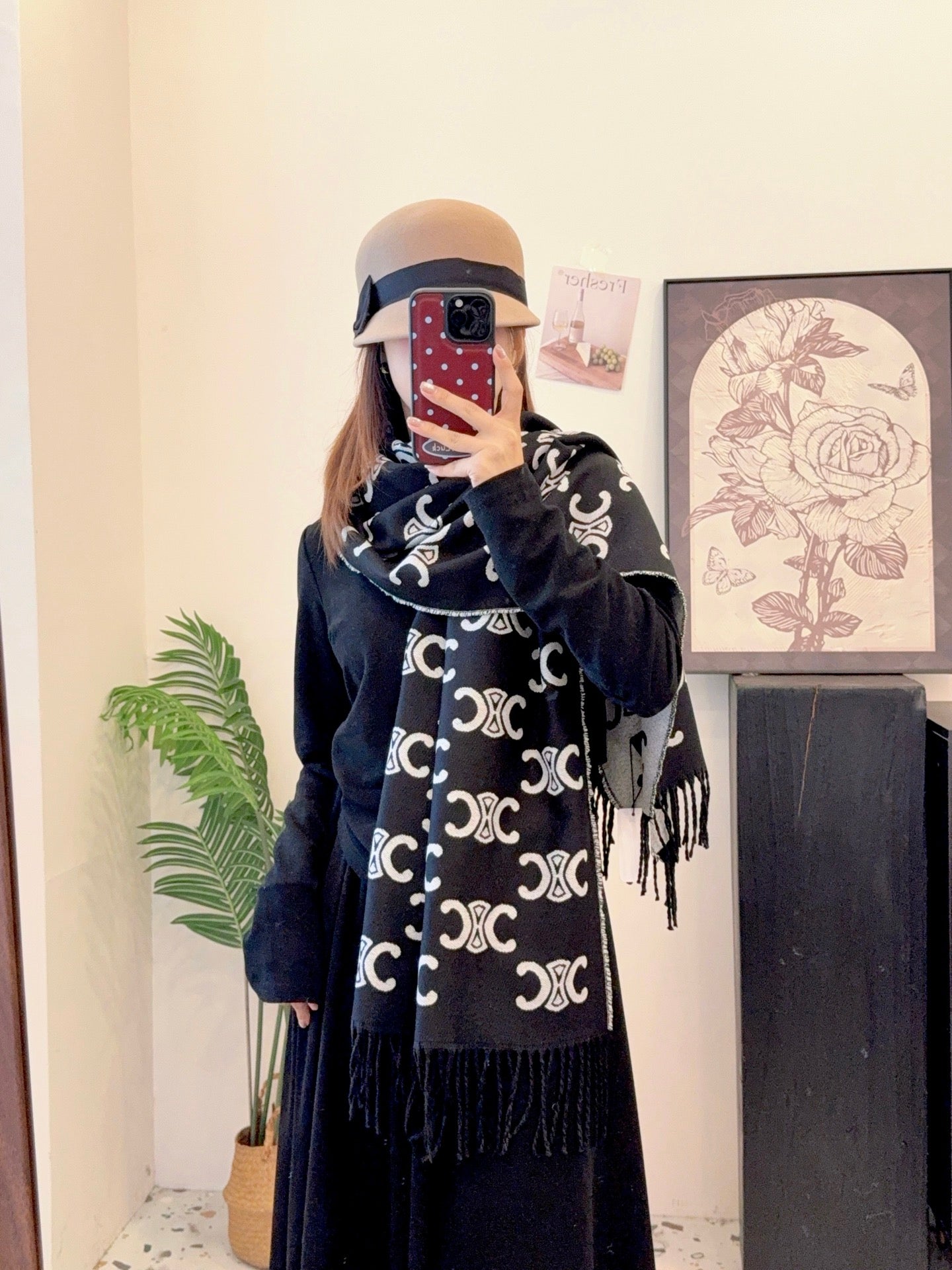 175RA15WDE Stylish Winter Scarves
