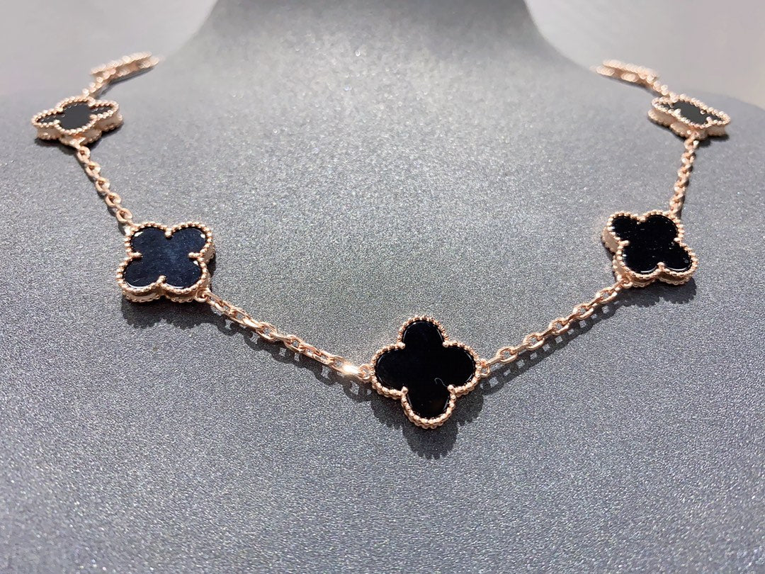 5XVA181XDE Stylish 10 flowers necklaces
