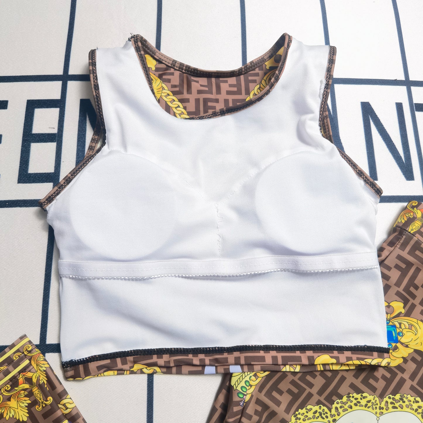 14F101YDE Stylish Long sleeve swimsuit