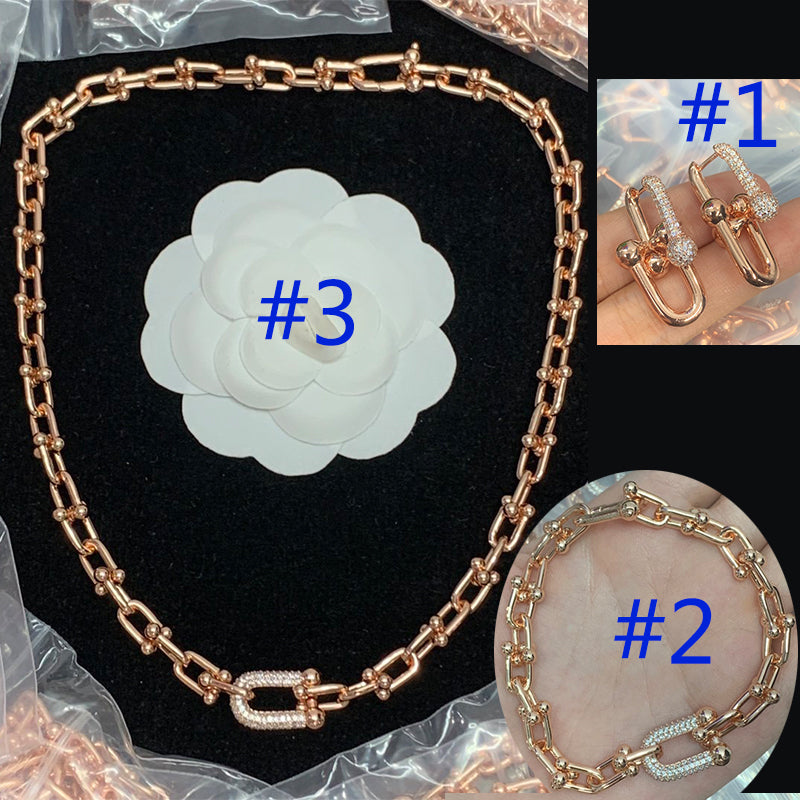 8XT31XDE Stylish Earring Bracelets Necklaces