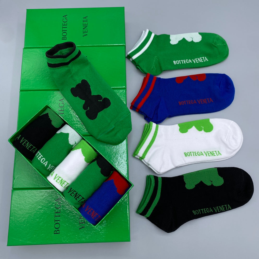 235QA45SDE Stylish socks(5 pairs )