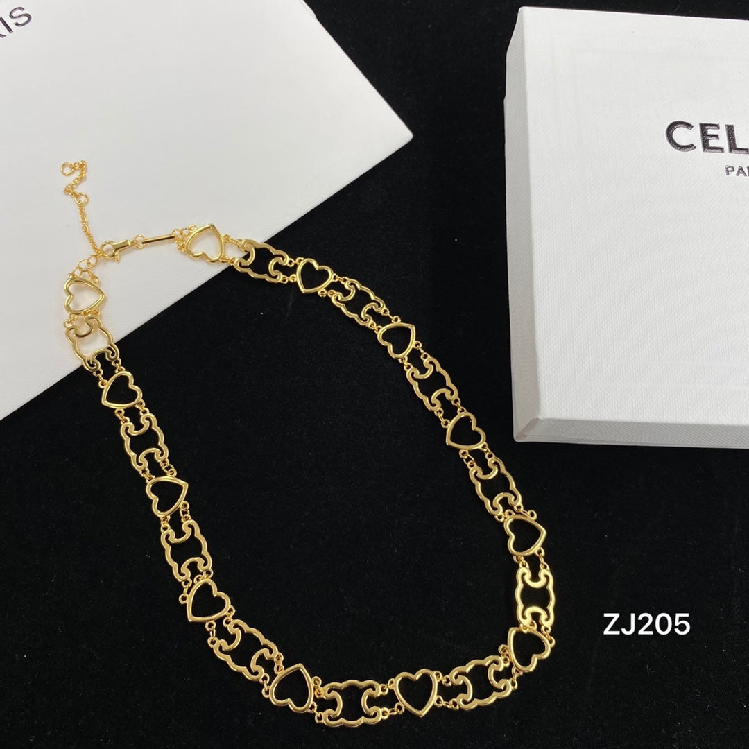 1NCL174XDE Stylish necklace bracelet