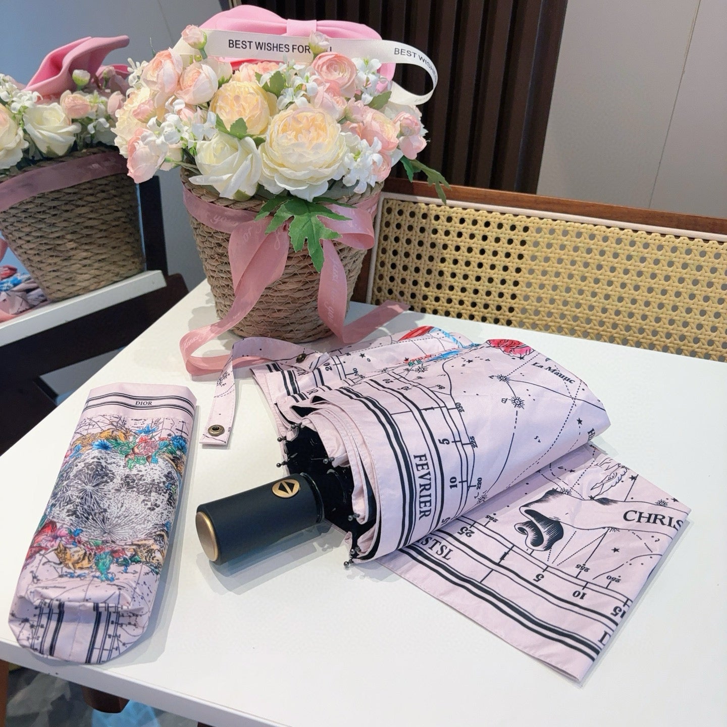 15RD154SDE Stylish UV resistant umbrella
