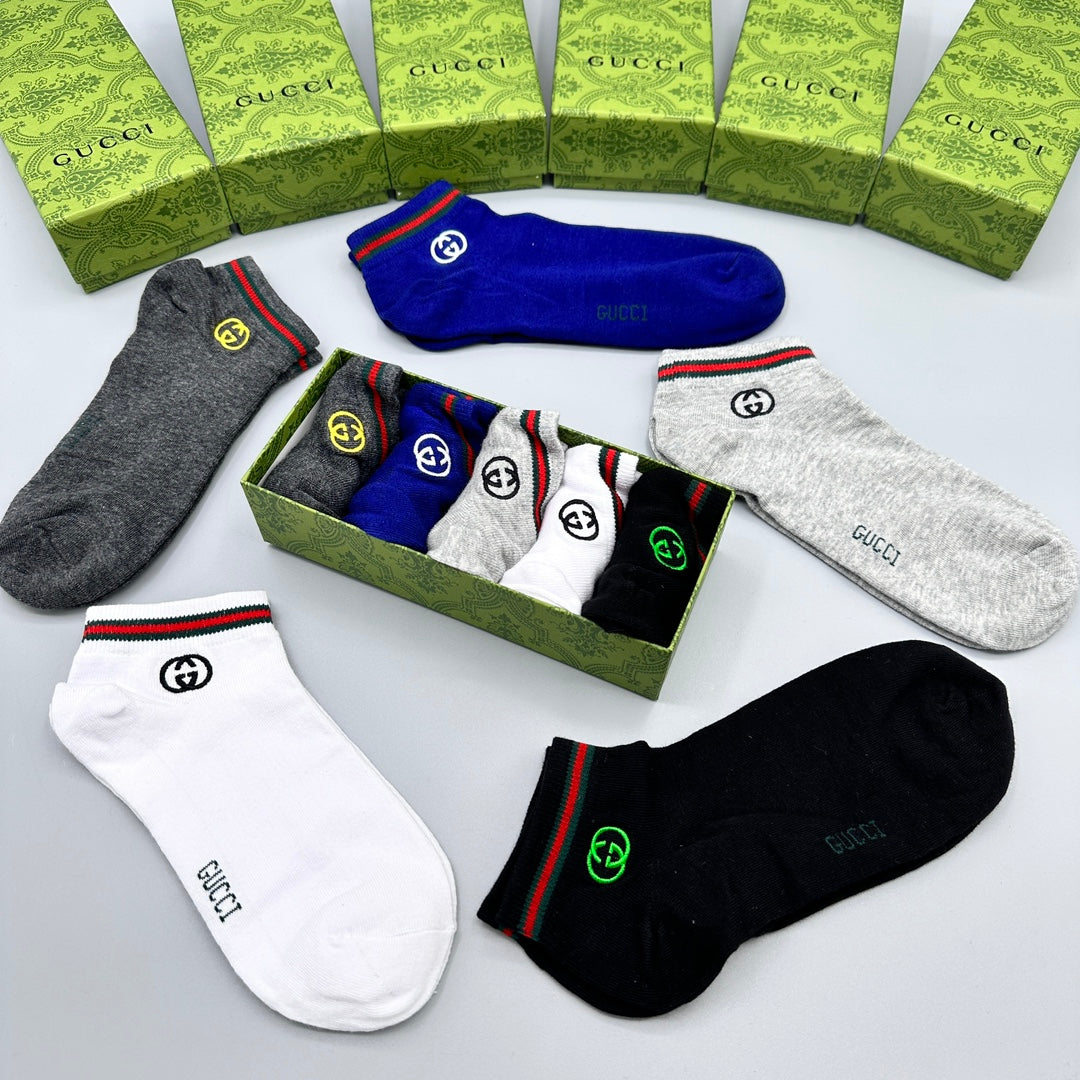 235QB40SDE Stylish socks(5 pairs )