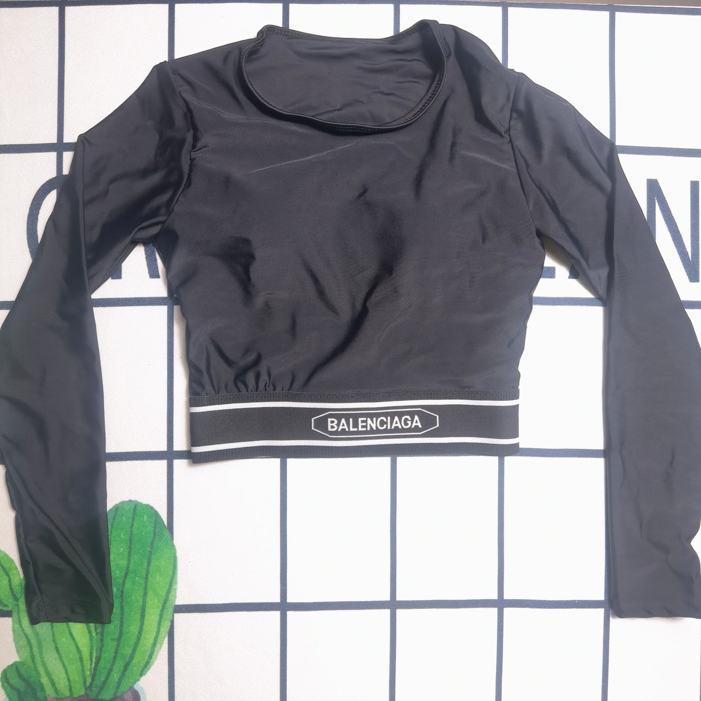 14J157YDE Stylish Long sleeve swimsuit