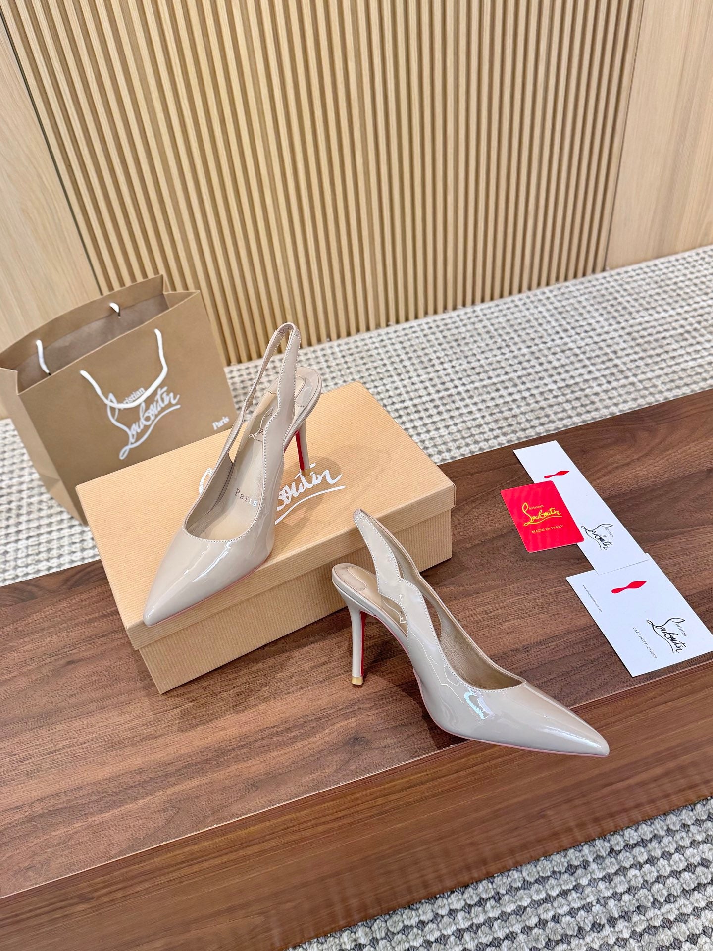 275NA5ZDE Stylish leather High heels