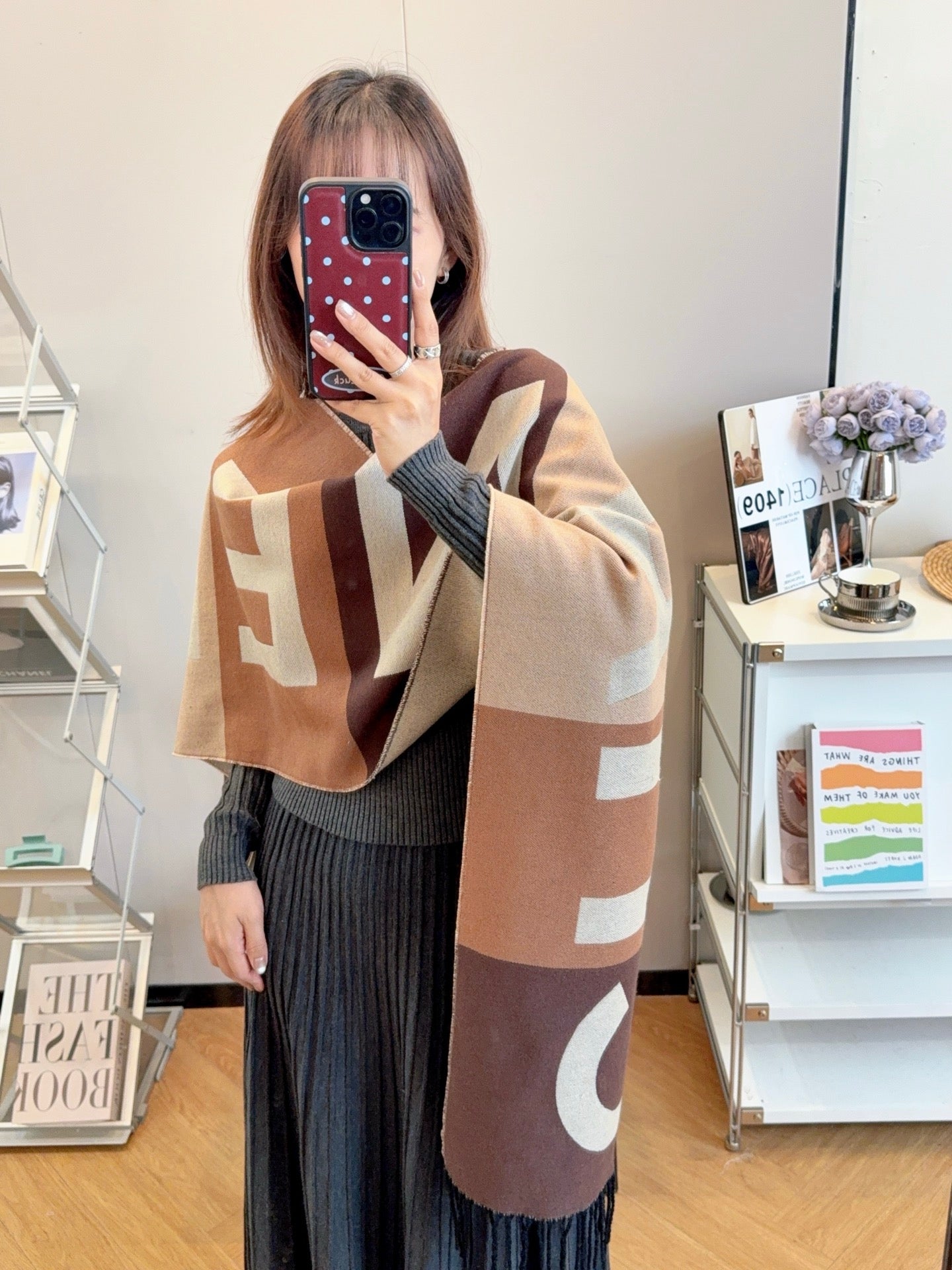 175RC38WDE Stylish Winter Scarves