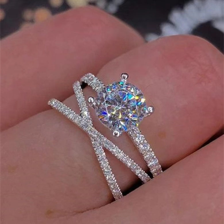 PYA4JDE Stylish Diamond Ring High Quality Wedding Ring