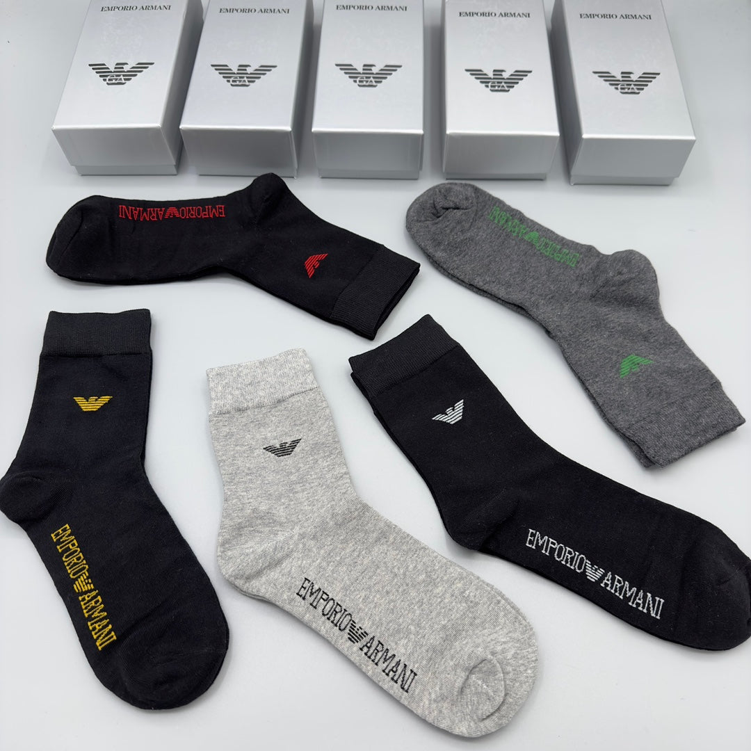 235QA29SDE Stylish socks(5 pairs )