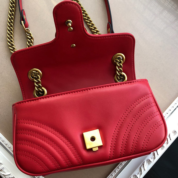 AB020BDE Stylish leather bag