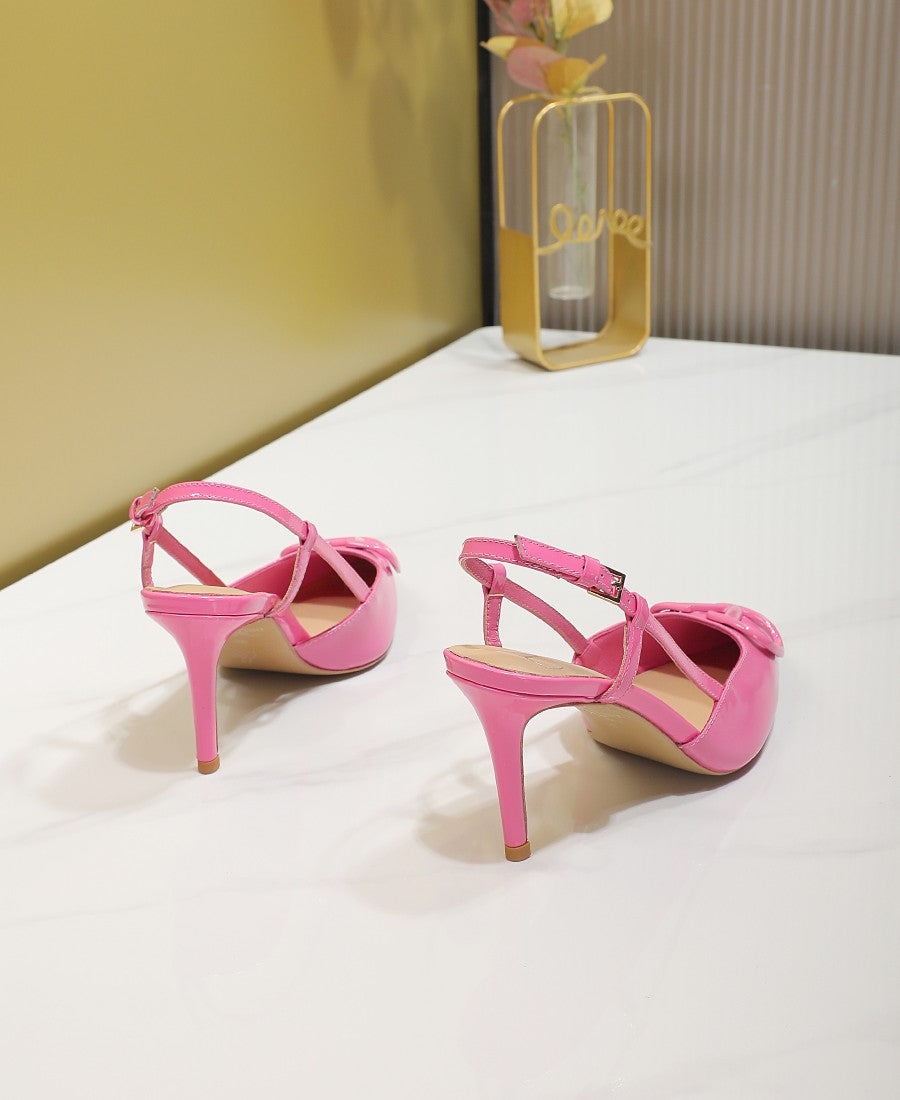 245RVL21ZDE Stylish leather High heels