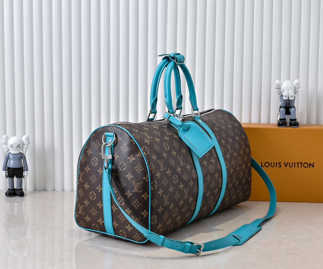 165NE88BDE Stylish leather luggage bags