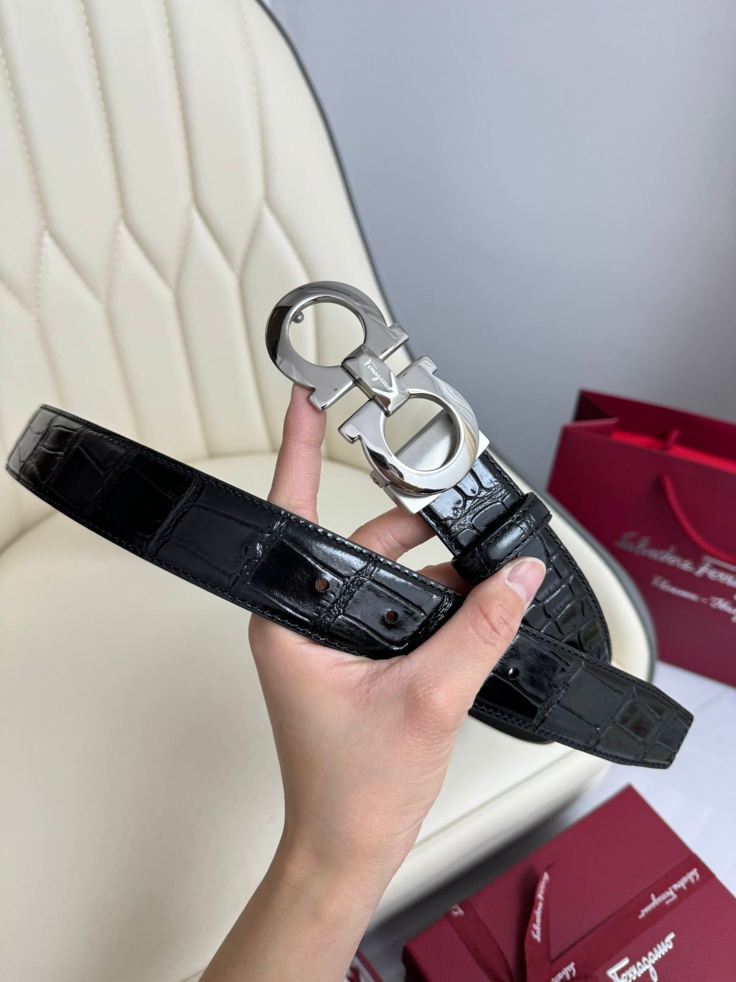 1WA167PDE Stylish High quality belt With full package