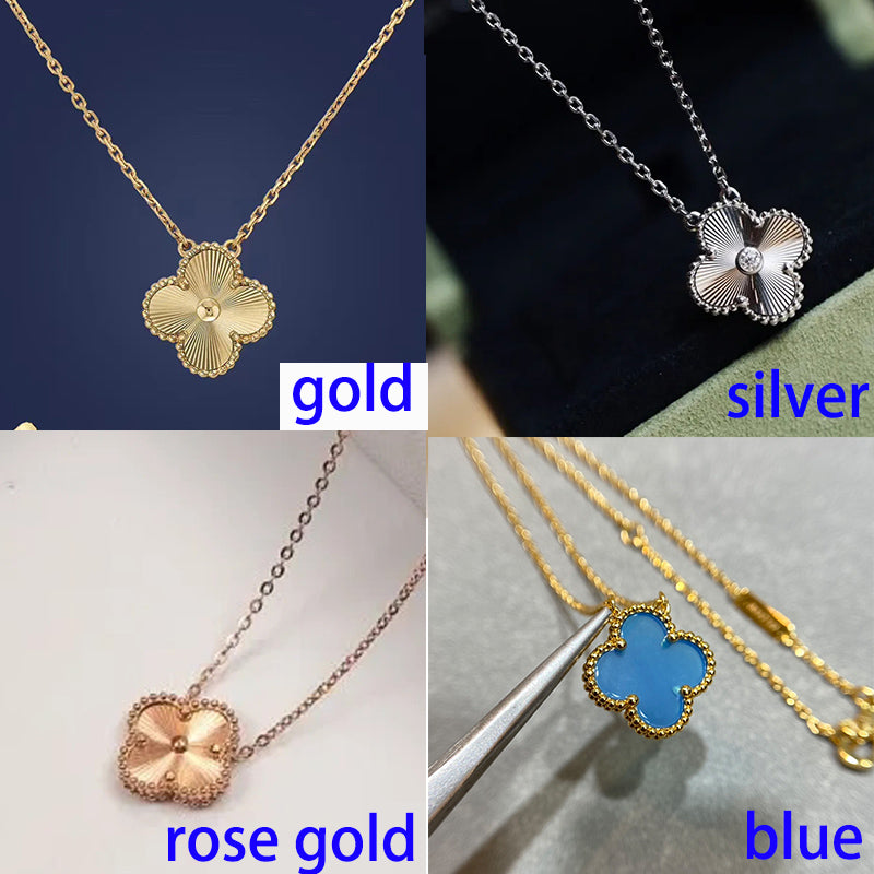 5XVA184XDE Stylish 1 flower necklace