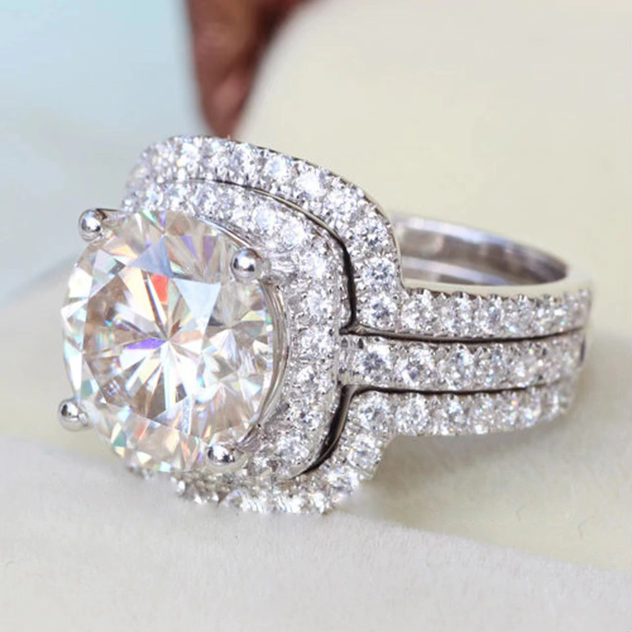 PYA31JDE Stylish Diamond Ring High Quality Wedding Ring