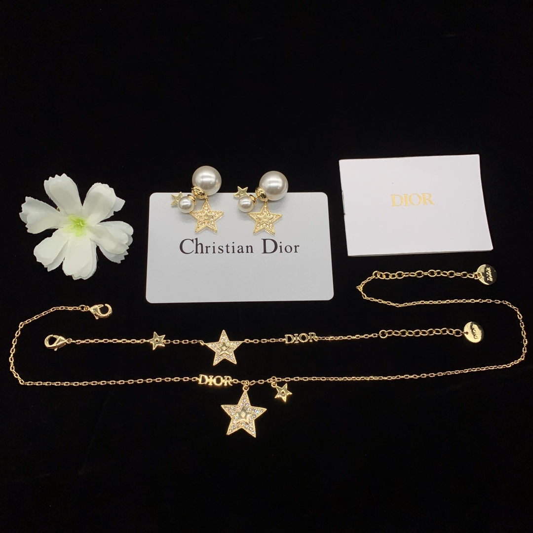 14D248XDE Stylish Rings Earring Bracelets Necklaces