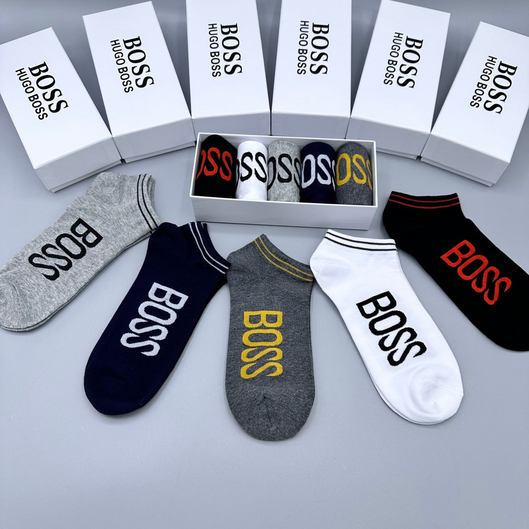 235QA4SDE Stylish socks(5 pairs )