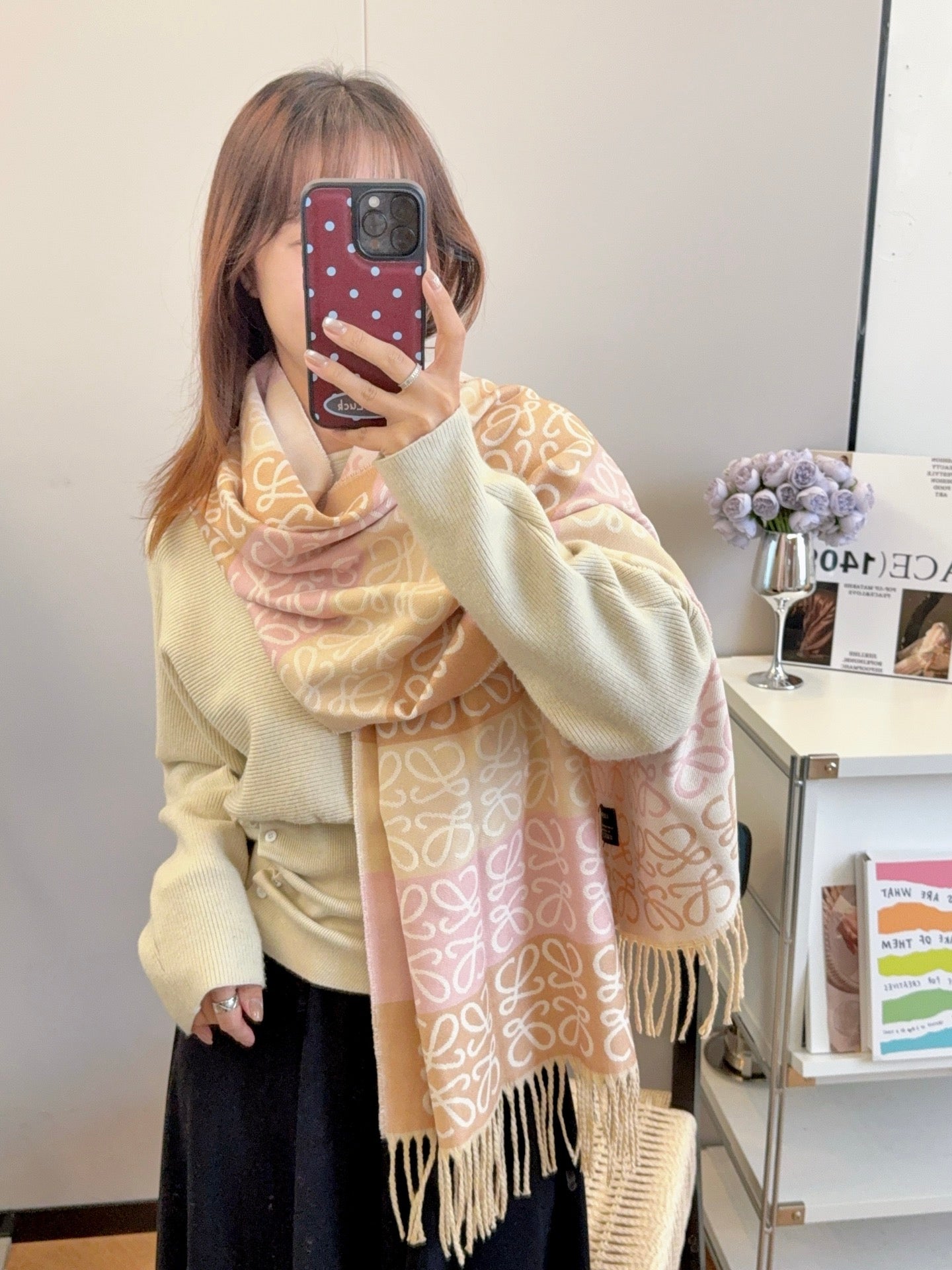 175RA42WDE Stylish Winter Scarves