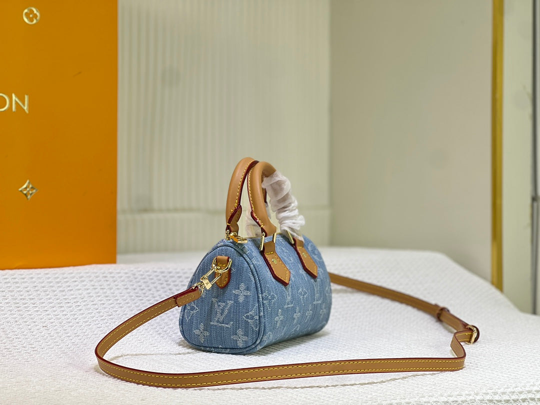 175RE9BDE Stylish Cowboy fabric bag