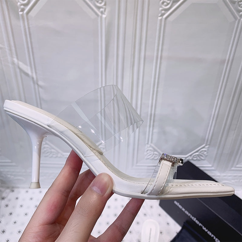 14A164ZDE Stylish Slippers Heel height 7cm