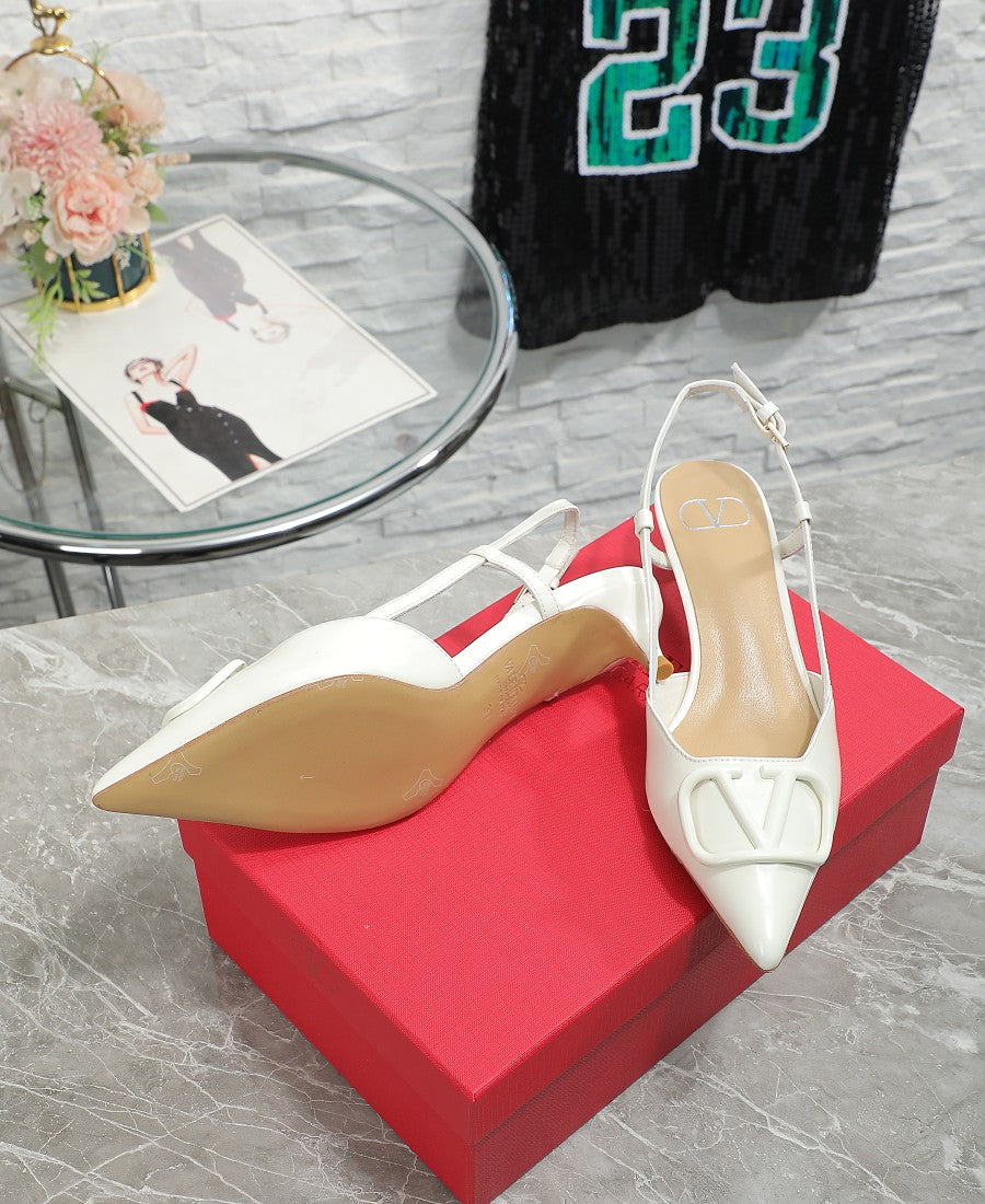 245RVL18ZDE Stylish leather High heels