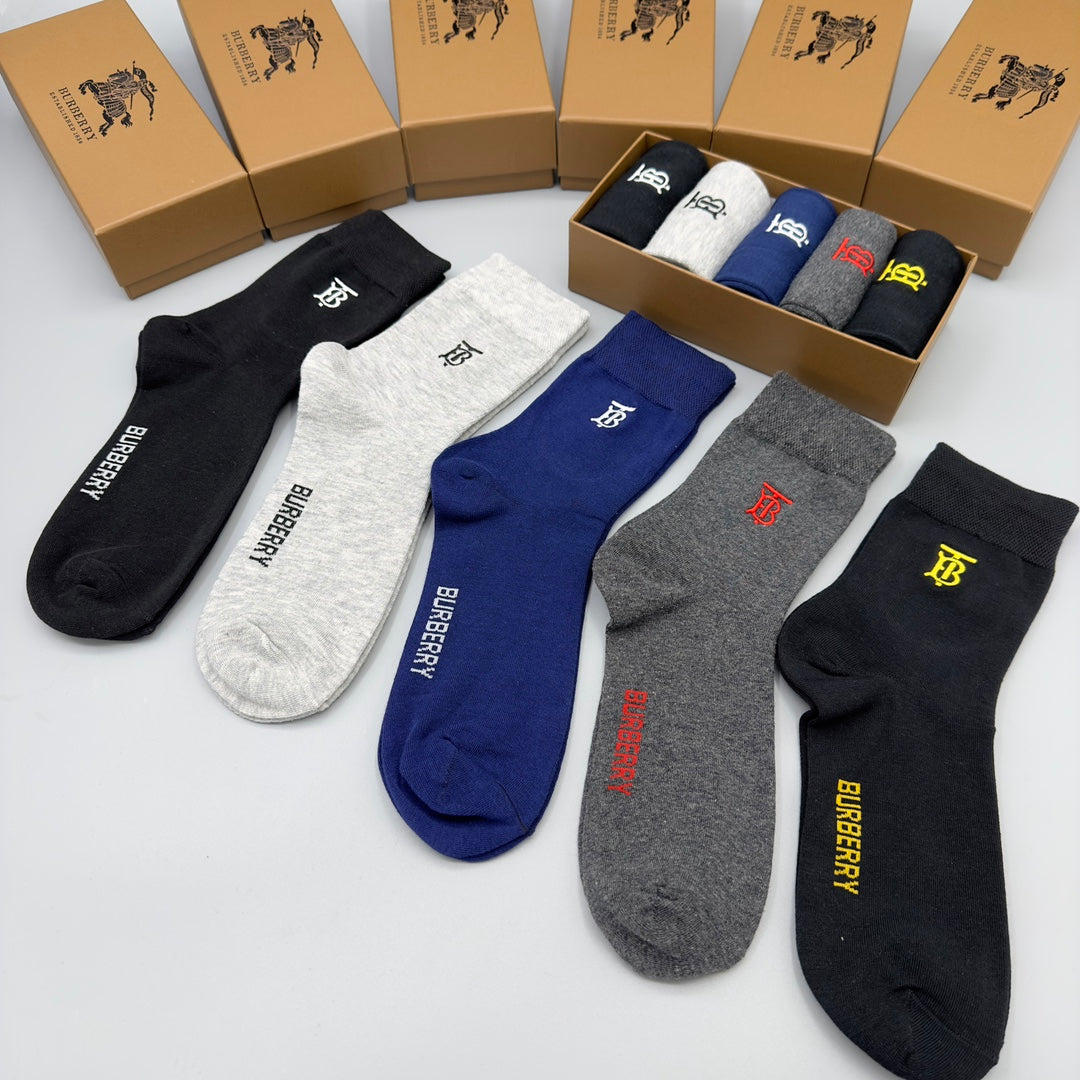 235QR25SDE Stylish socks(5 pairs )