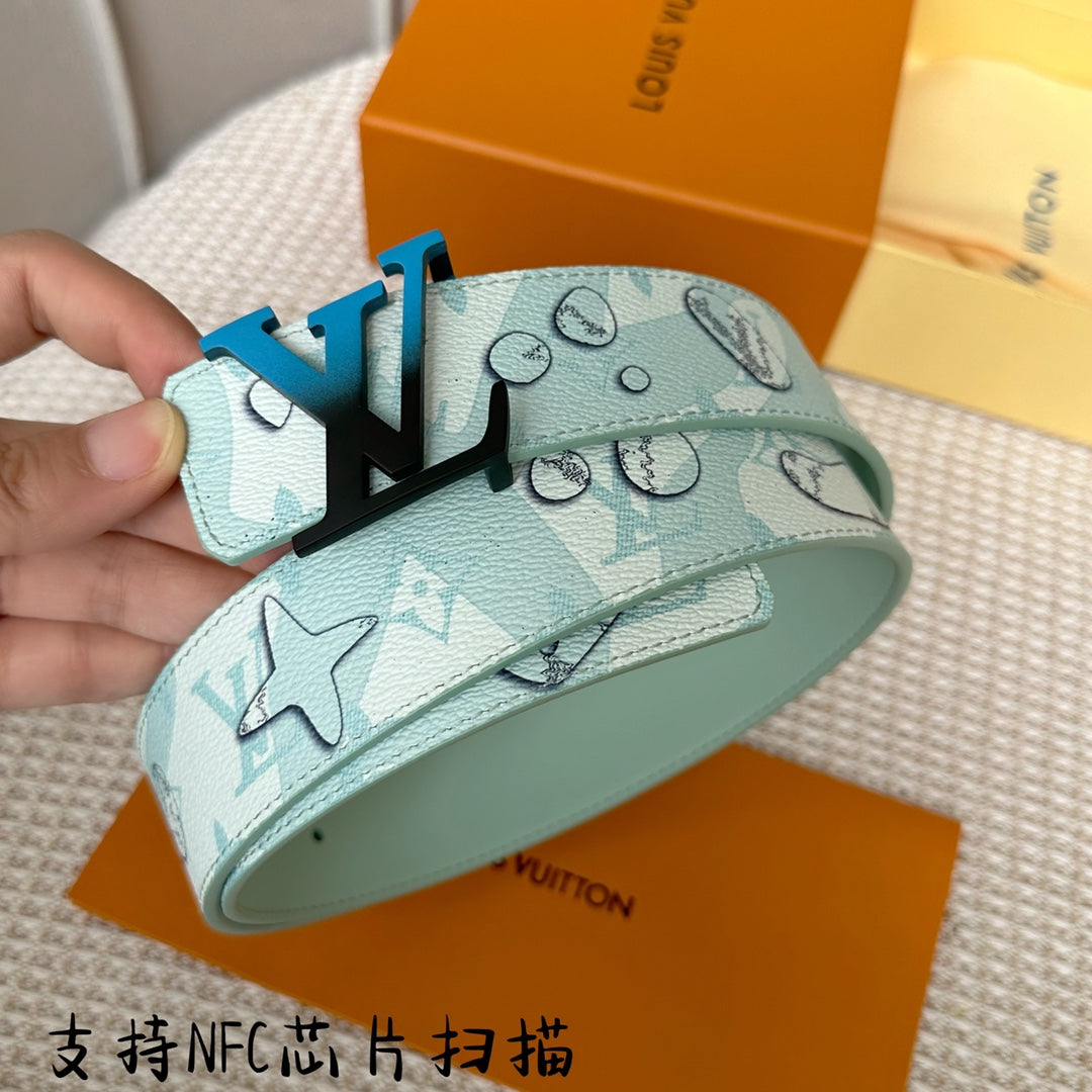 14E139PDE Stylish High quality leather belt With full package