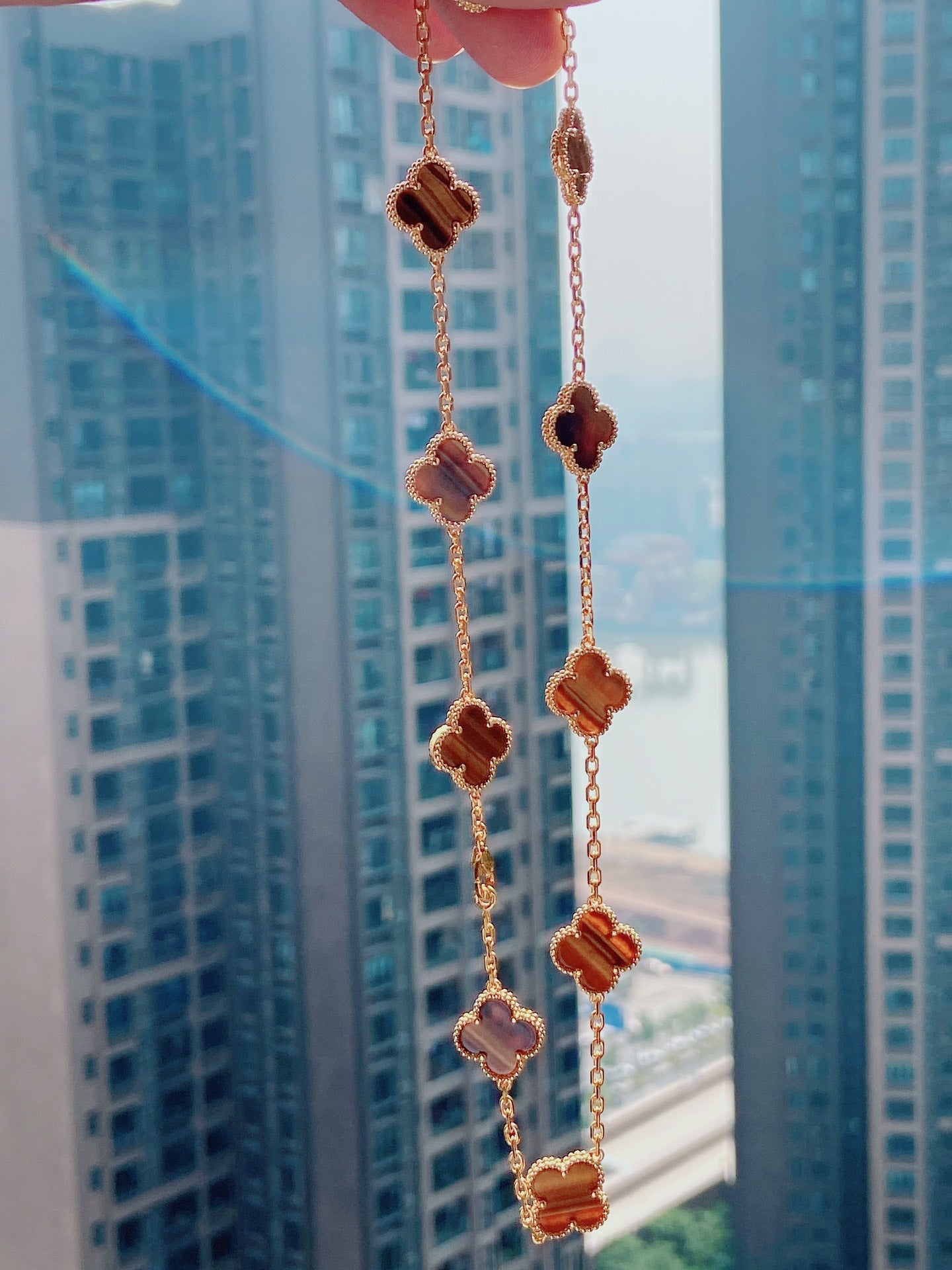 5XVA181XDE Stylish 10 flowers necklaces