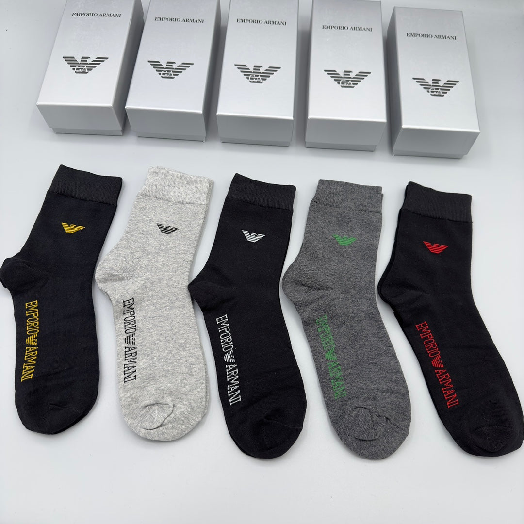 235QA29SDE Stylish socks(5 pairs )